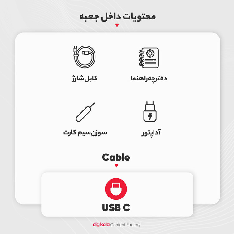 گوشی سامسونگ (چین) A05 | حافظه 64 رم 4 گیگابایت