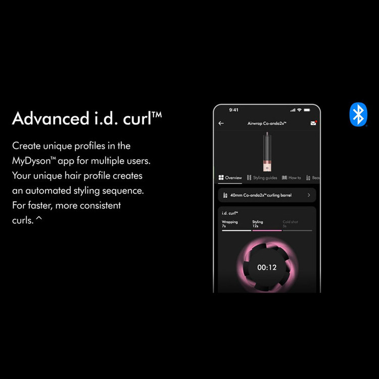 سشوار برسدار حالتدهنده دایسون مدل Airwrap Co-anda2x Straight+Wavy