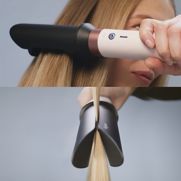 سشوار برسدار حالتدهنده دایسون مدل Airwrap Co-anda2x Straight+Wavy
