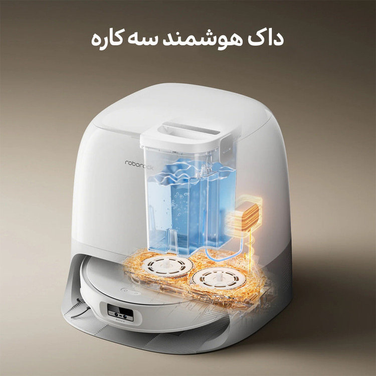 جارو رباتیک روبوراک مدل Qrevo Curv