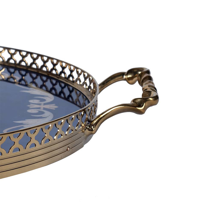 سینی چوبی معرق مدل CO55