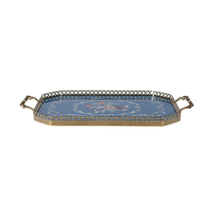 سینی چوبی معرق کد RP55