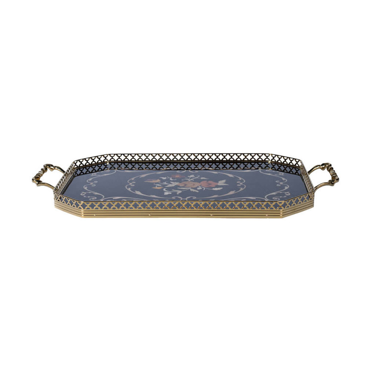 سینی چوبی معرق کد RP44