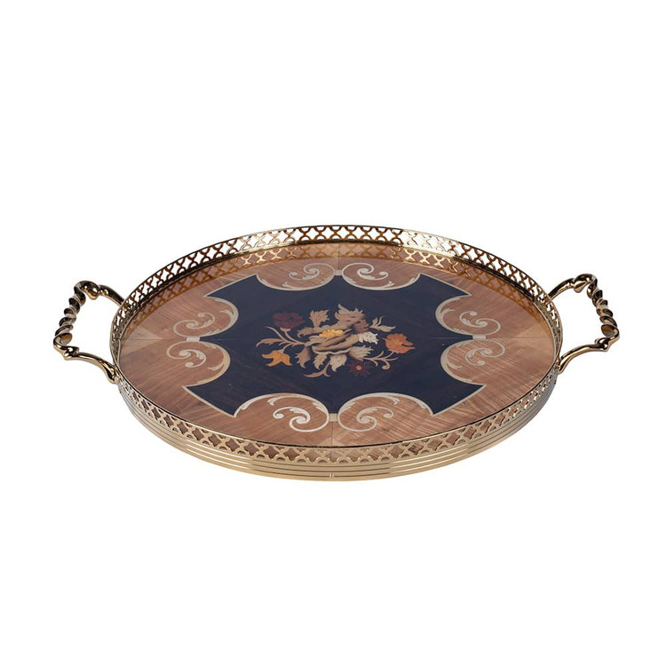 سینی چوبی معرق CZ14