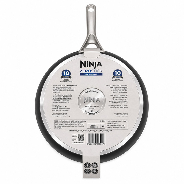 تابه چدنی نینجا مدل C30026DE سایز 26 و 24